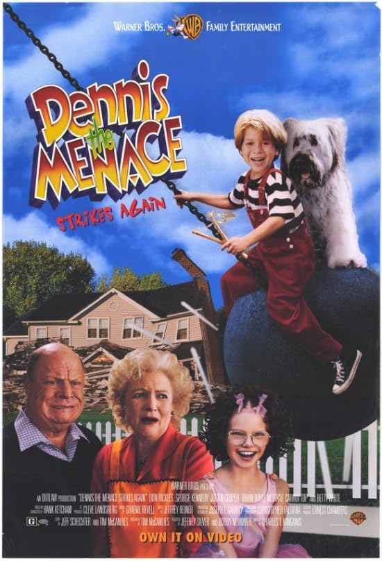 Amazon.com: Dennis the Menace Strikes Again Movie Poster Print (27